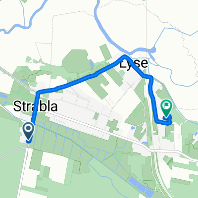 Spokojna trasa w Strabla