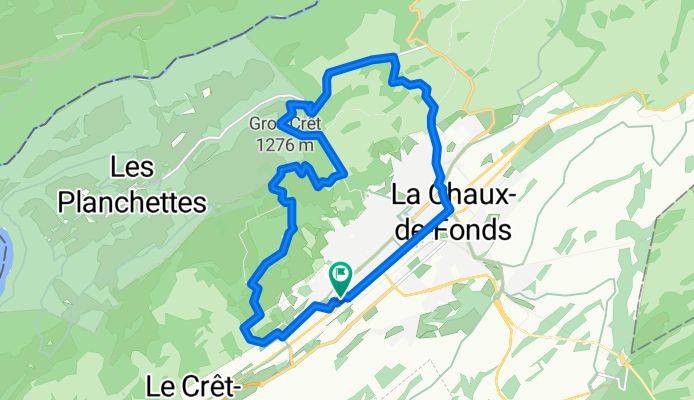 VTT Pouillerel 15 Km (1h36)
