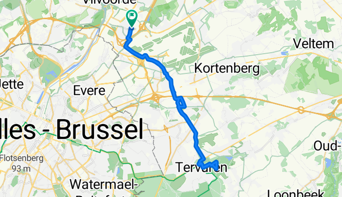 Langzame rit in Machelen