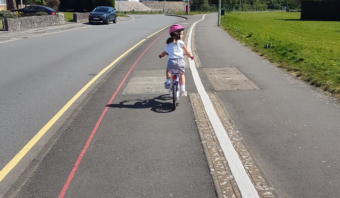 Photo 1 of the Bikemap route "Bright Hill 6 to Philip Avenue 34"