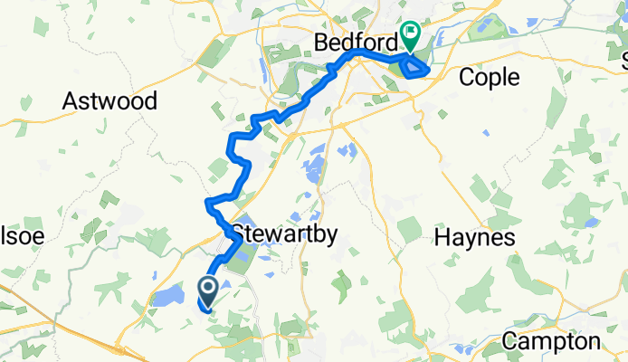 Lidlington To Priory Lake