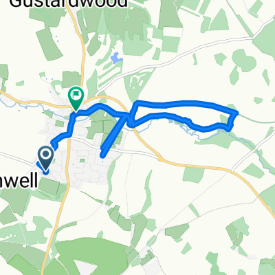 Butterfield Road 91, Wheathampstead to Mount Road 2, Wheathampstead