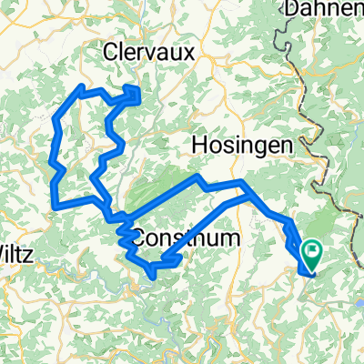 Einfache Fahrt in Pütscheid