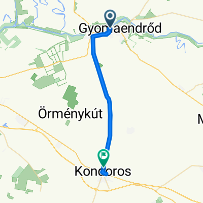 Slow ride in Kondoros