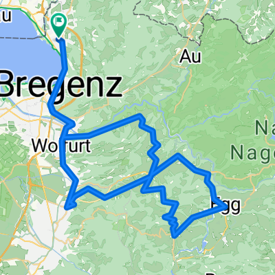 Lochau -Wolfurt-Buch-Alberschwende-Egg-Schwarzenberg-Lorenapass-Lochau