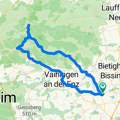 Sternenfels/Maulbronn 66 km