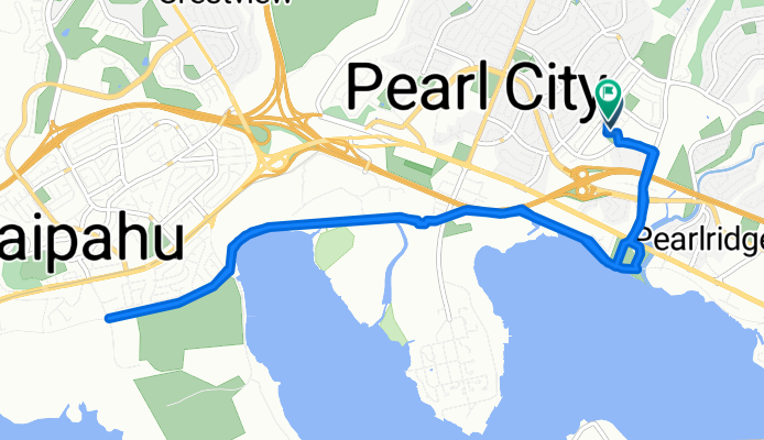 Slow ride in Pearl City