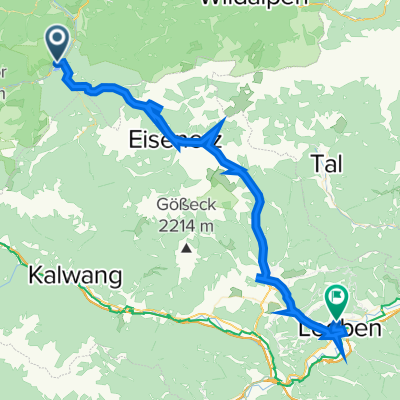 Hieflau - Präbichl - Leoben