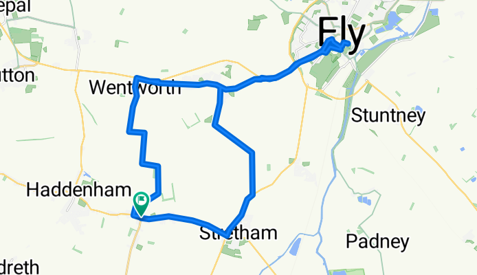 Wilburton to Ely on B roads