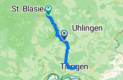 Route in der Bikemap App öffnen