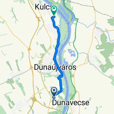 Route to Erősíto út 6251., Rácalmás