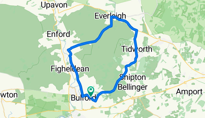 Supersonic route in Salisbury