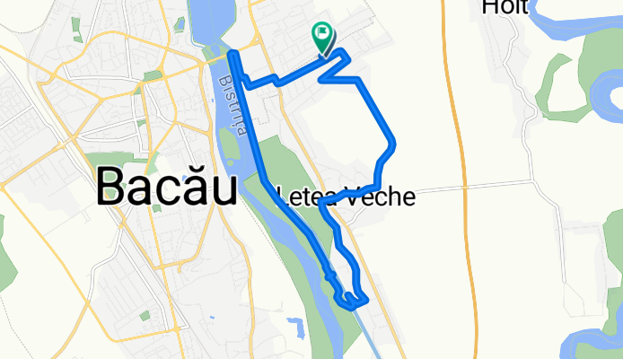 Restful route in Bacău