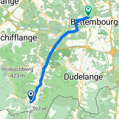 Restful route in Bettembourg