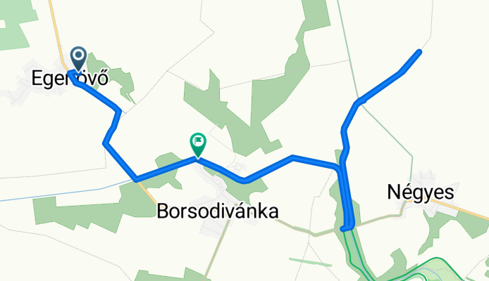 Slow ride in Egerlövő