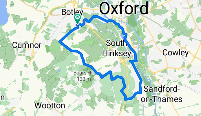 46 Yarnell's Hill, Oxford to 46 Yarnell's Hill, Oxford