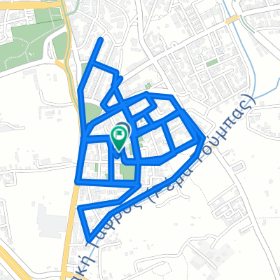 Μήλου 12, Πυλαία to Μήλου 12, Πυλαία