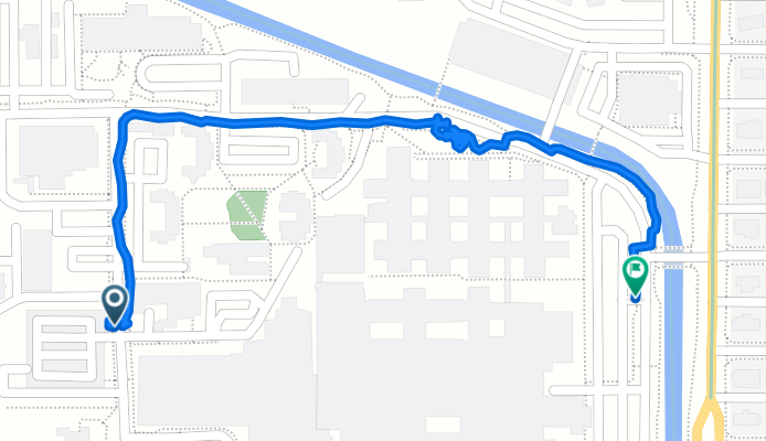 5301 E Grant Rd, Tucson to E New Hospital Rd, Tucson