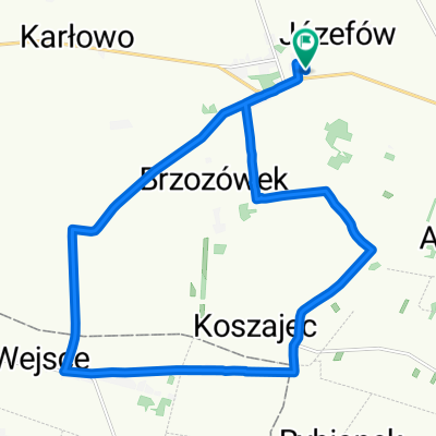 Zrelaksowana trasa w Stary Brzozów