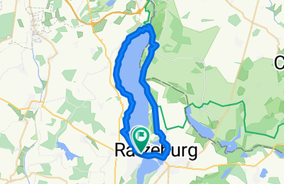 Route in der Bikemap App öffnen