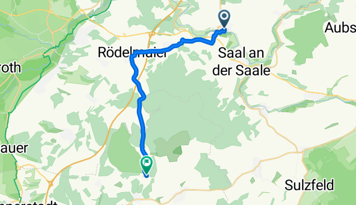 Fliederweg 9, Wülfershausen an der Saale nach KG2, Münnerstadt
