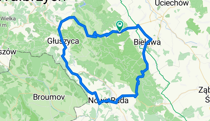 Rościszów-Głuszyca-Nowa Ruda-Wolibórz-Jodłownik-Rościszów