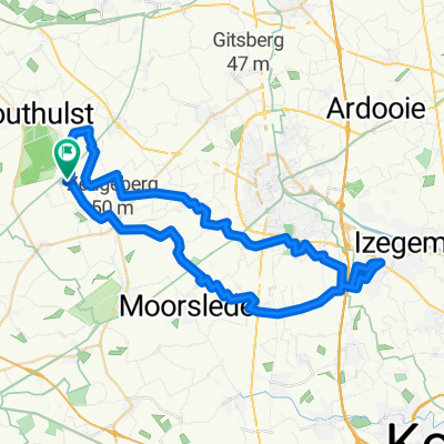 Staden route 50 mtb gewoon