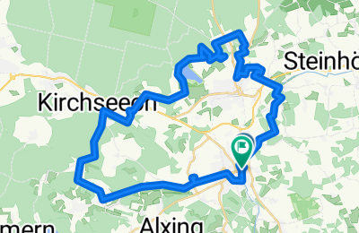 Route in der Bikemap App öffnen
