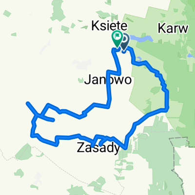 Sportowa trasa w Świedziebnia