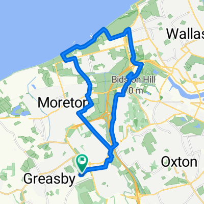 Leasowe beach and back