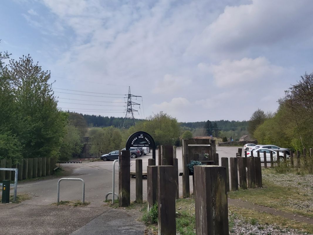Coronavirus day 34: Home, Langsett, TPT, Dunford Bridge, Winscar Reservoir, TPT south, Oughtibridge, Morehall, Bolsterstone loop