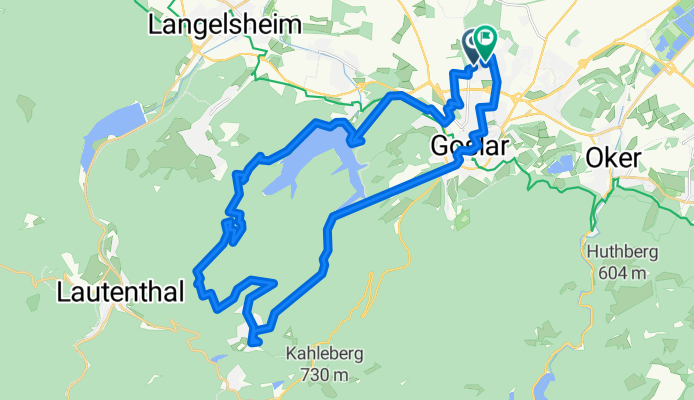 Entspannende Route in Goslar