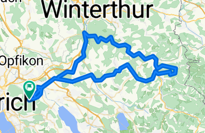 Route in der Bikemap App öffnen