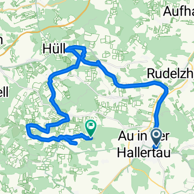 Entspannende Route in Au in der Hallertau V2