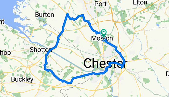 Dauncey Close, Chester to Liverpool Road, Chester