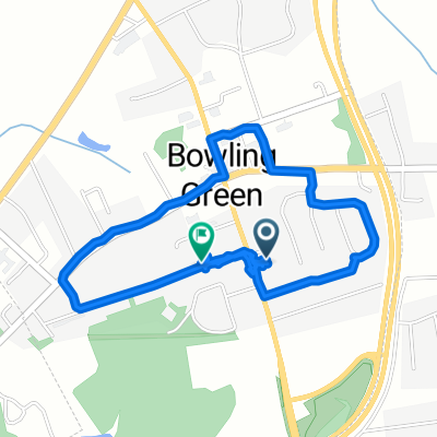 145 S Main St, Bowling Green to 121 Maury Ave, Bowling Green