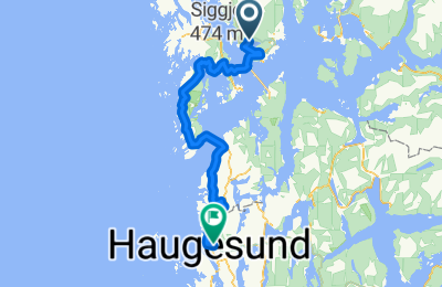 Route in der Bikemap App öffnen