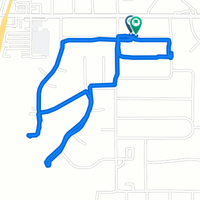 Relaxed route in Pryor Creek