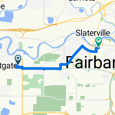 2600–2698 Ruby Ave, Fairbanks to 537–547 Second Ave, Fairbanks