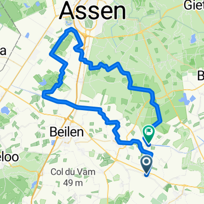 ronde richting assen