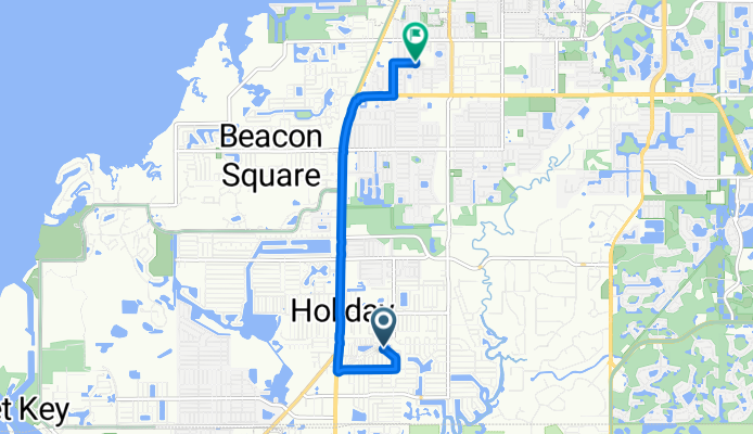 Supersonic route in New Port Richey