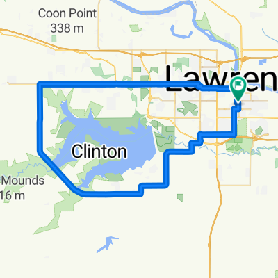 Clinton Lake Route, Lawrence, KS