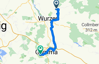 Route in der Bikemap App öffnen