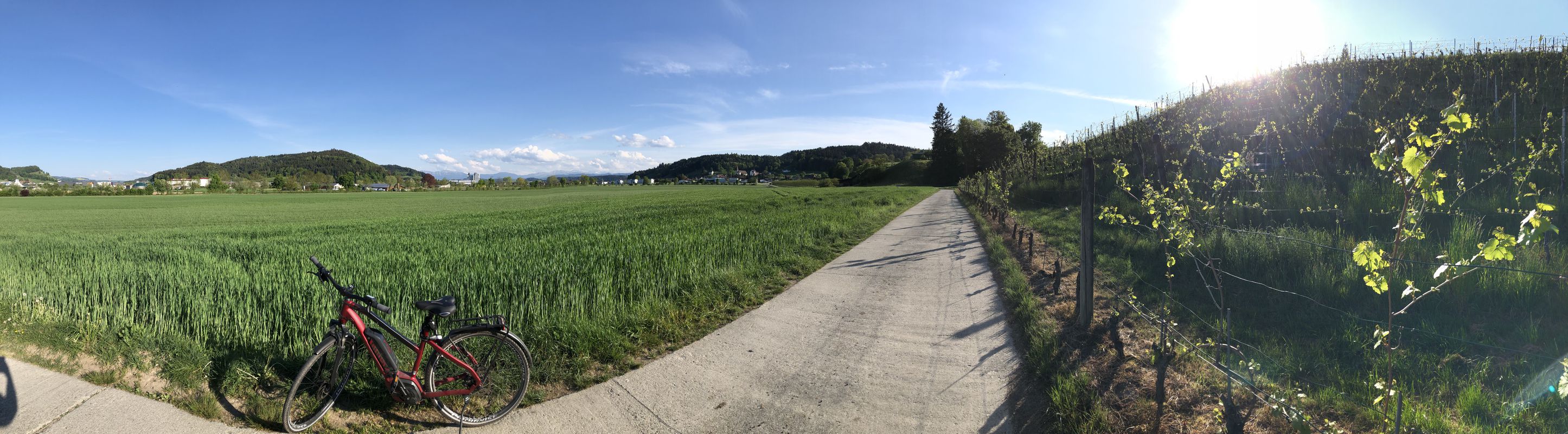 kleine Bergroute
