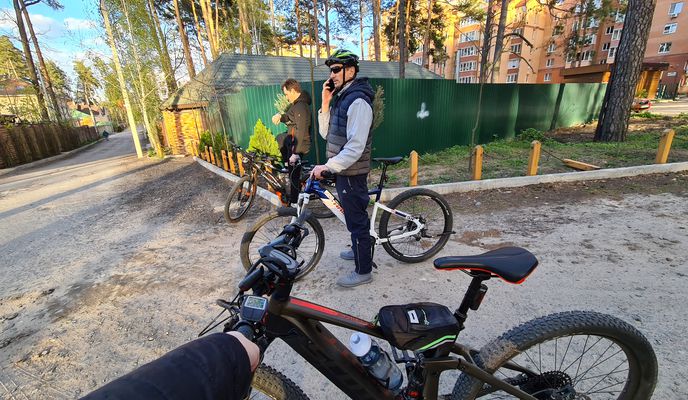 Photo 1 of the Bikemap route "От Гостомельське шосе 39, Ірпінь до вулиця Антонія Михайловського 6-Б, Буча"