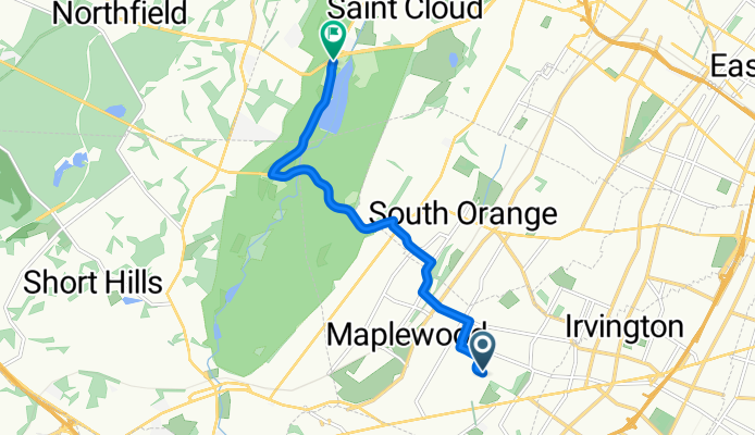 160 Oakland Rd, Maplewood to Cherry Ln, West Orange