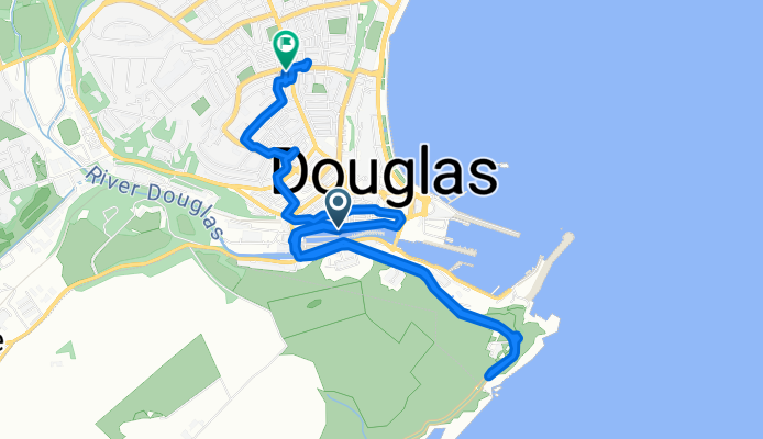 Relaxed route in Douglas