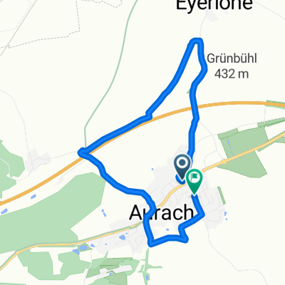 Aurach Eyerlohe Dietenbronn Aurach