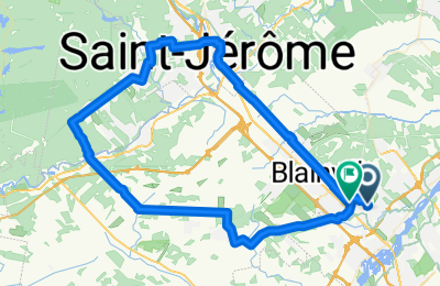 Route in der Bikemap App öffnen