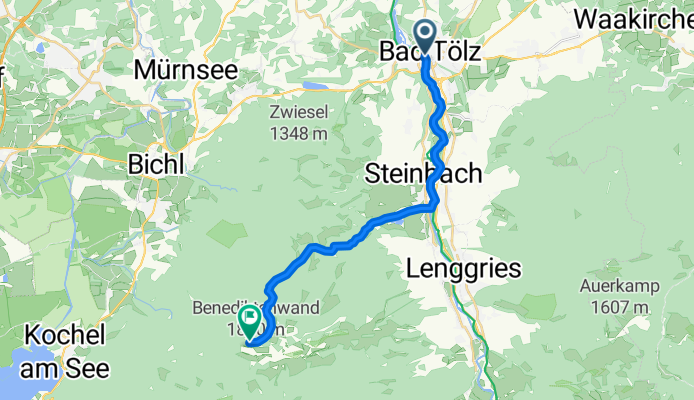 M-V3: Bad Tölz - Tutzinger Hütte